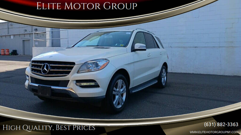 2013 Mercedes-Benz M-Class for sale at Elite Motor Group in Lindenhurst NY