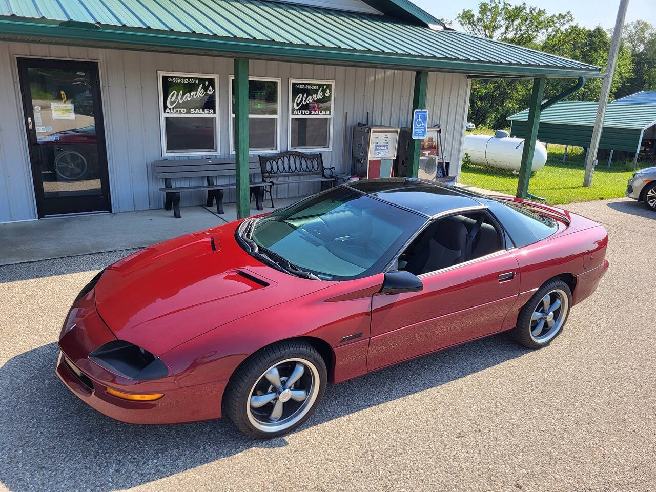 Red 1995 Chevrolet Camaro Z28 Z28 2dr Hatchback 1