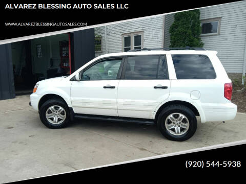 2003 Honda Pilot for sale at ALVAREZ BLESSING AUTO SALES LLC in Green Bay WI