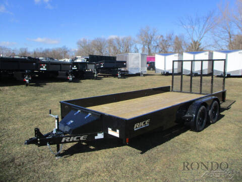 2024 Rice Trailers Utility TST8216 for sale at Rondo Truck & Trailer in Sycamore IL