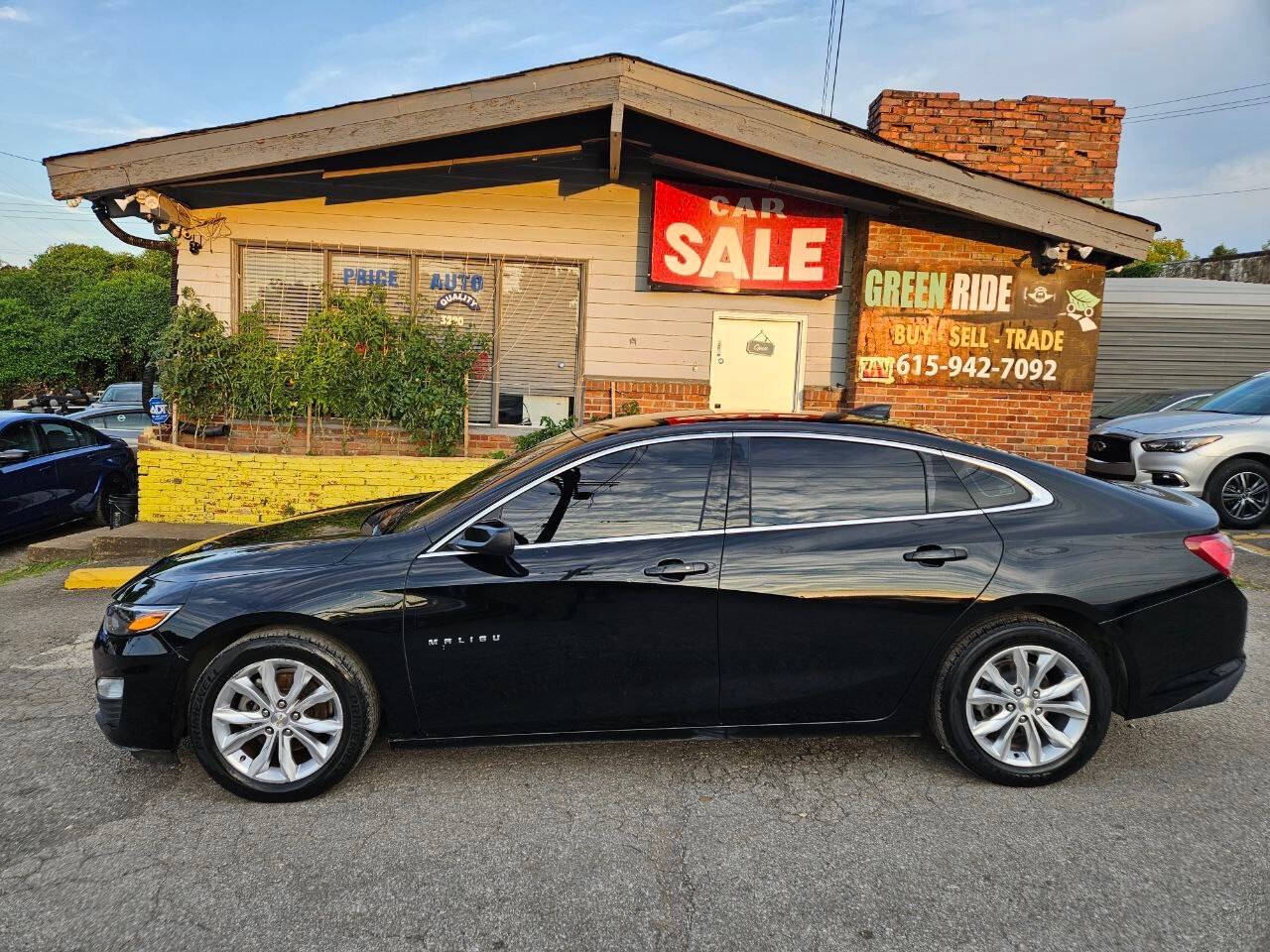 2020 Chevrolet Malibu for sale at Green Ride LLC in NASHVILLE, TN