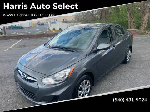 2013 Hyundai Accent for sale at Harris Auto Select in Winchester VA