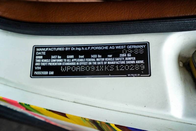 1989 Porsche 911 Carrera