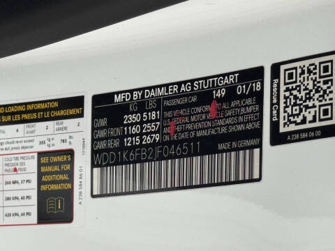 2018 Mercedes-Benz E-Class E 400