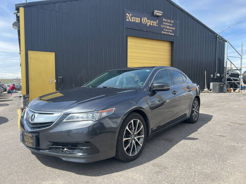 2016 Acura TLX for sale at BELOW BOOK AUTO SALES in Idaho Falls ID