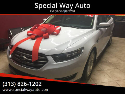 2016 Ford Taurus for sale at Special Way Auto in Hamtramck MI