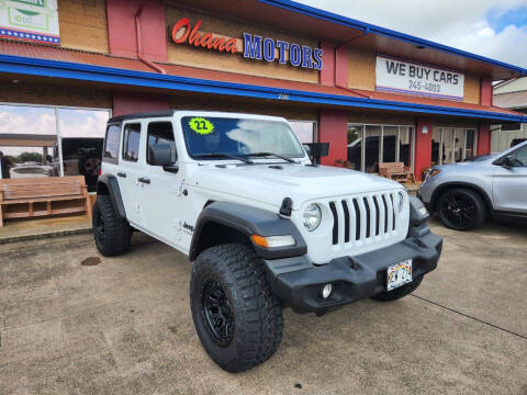 2022 Jeep Wrangler Unlimited for sale at Ohana Motors in Lihue HI
