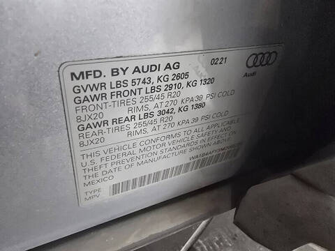 2021 Audi SQ5 3.0T quattro Premium Plus