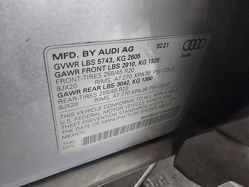 2021 Audi SQ5 3.0T quattro Premium Plus