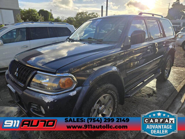 2002 Mitsubishi Montero Sport for sale at 911 Auto, LLC. in Hollywood, FL