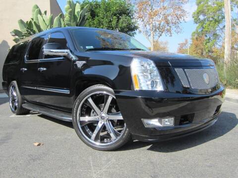 2011 Cadillac Escalade ESV for sale at ORANGE COUNTY AUTO WHOLESALE in Irvine CA