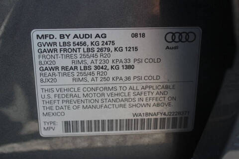 2018 Audi Q5