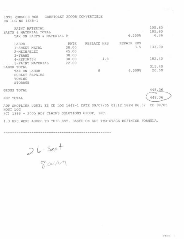1992 Porsche 968