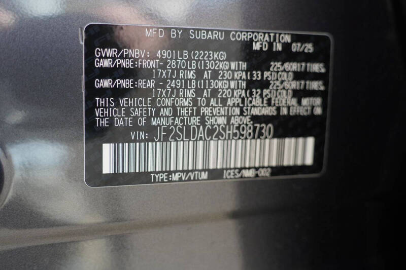 2025 Subaru Forester