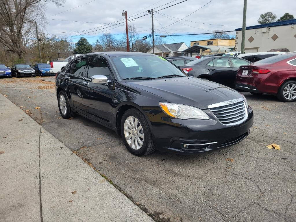 2013 Chrysler 200 for sale at DAGO'S AUTO SALES LLC in Dalton, GA