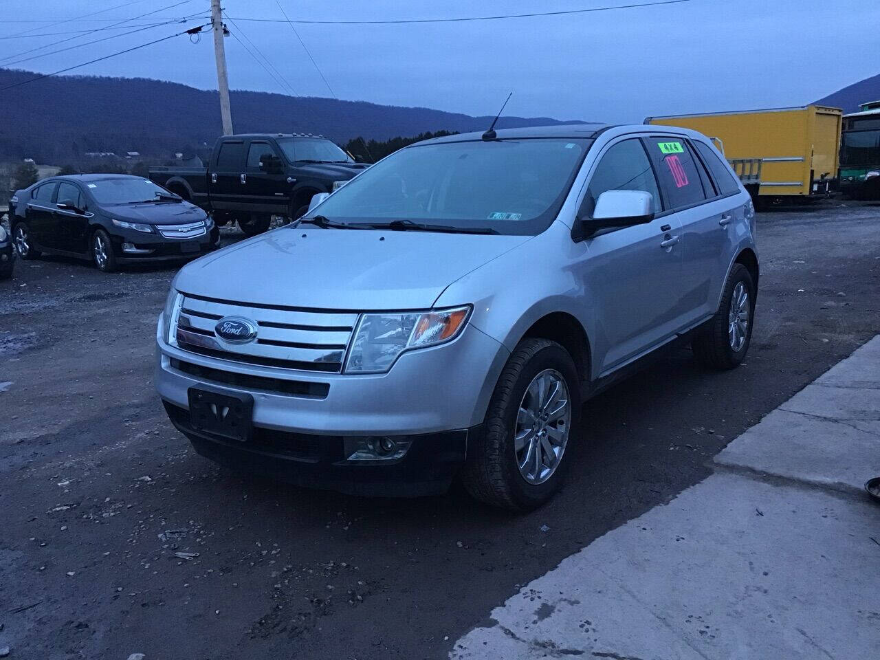 Silver 2010 Ford Edge SEL AWD SEL 4dr Crossover 1