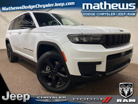 2022 Jeep Grand Cherokee L for sale at MATHEWS DODGE INC in Marion OH
