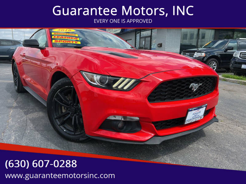 2017 Ford Mustang for sale at Guarantee Motors,  INC - Guarantee Motors, INC in Villa Park IL