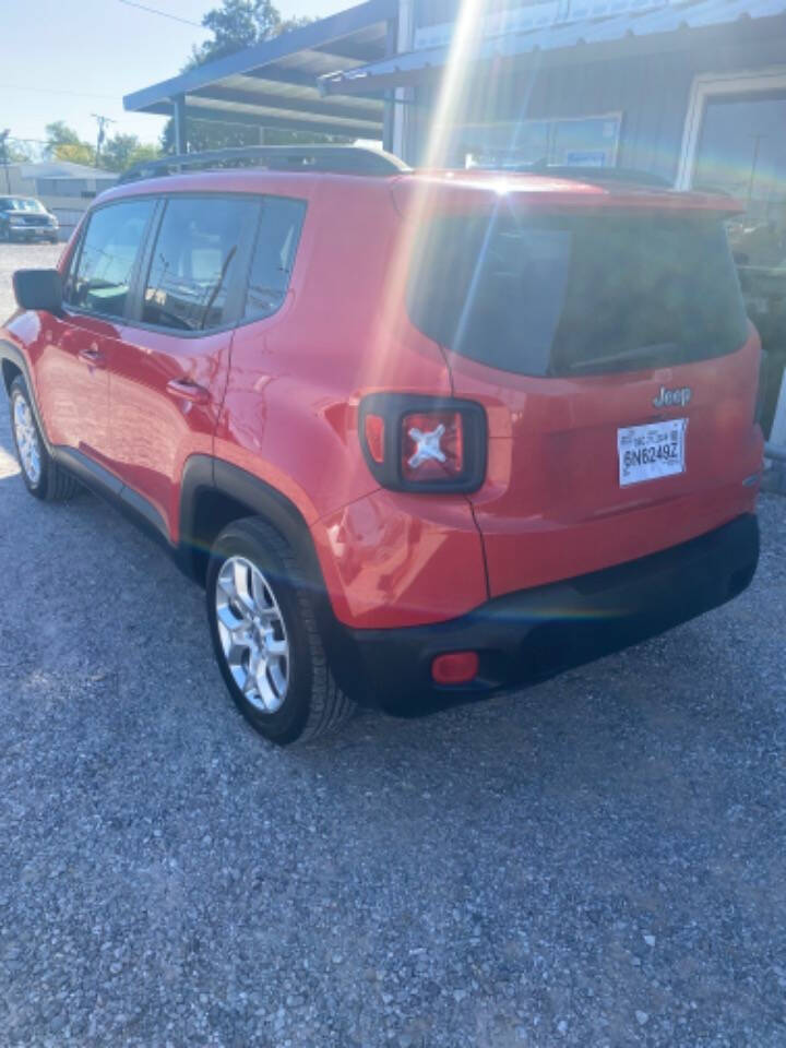 2017 Jeep Renegade for sale at COOK MOTOR CO LLC in Wichita Falls, TX