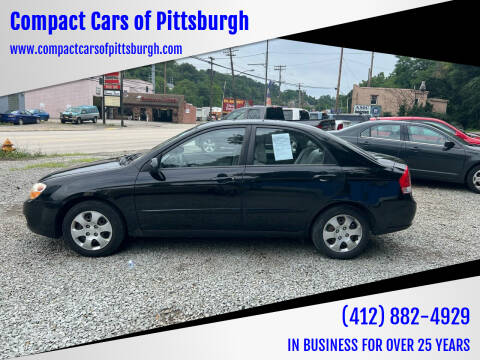 2008 Kia Spectra for sale at Compact Cars of Pittsburgh in Pittsburgh PA