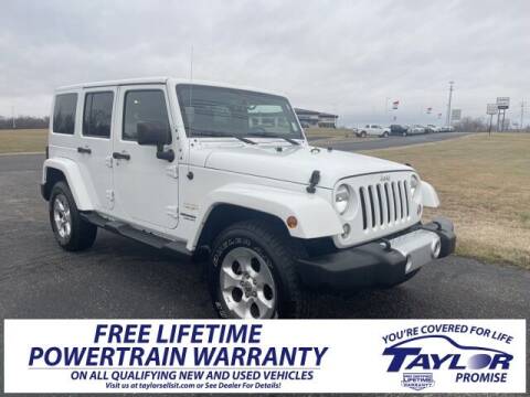 2015 Jeep Wrangler Unlimited for sale at Taylor Automotive in Martin TN