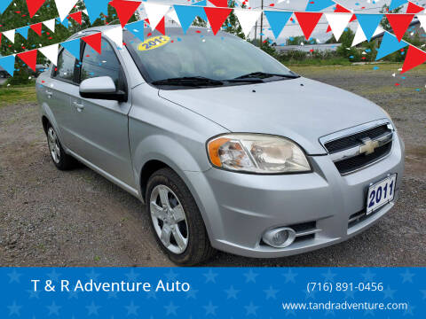 2011 Chevrolet Aveo for sale at T & R Adventure Auto in Buffalo NY