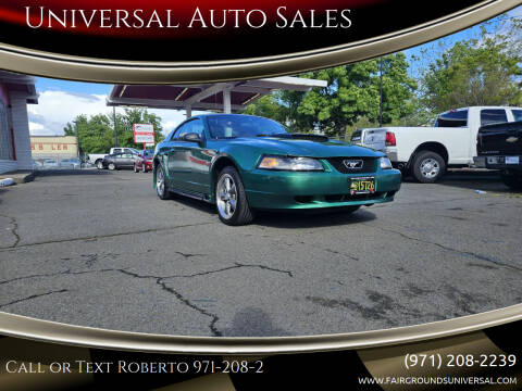 2000 Ford Mustang for sale at Universal Auto Sales in Salem OR