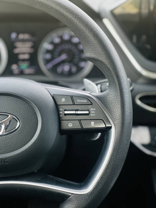 2021 Hyundai Sonata Hybrid Blue