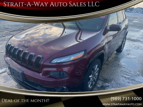 2018 Jeep Cherokee for sale at Strait-A-Way Auto Sales LLC in Gaylord MI
