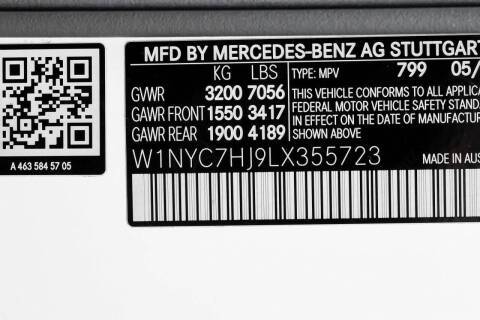 2020 Mercedes-Benz G-Class AMG G 63