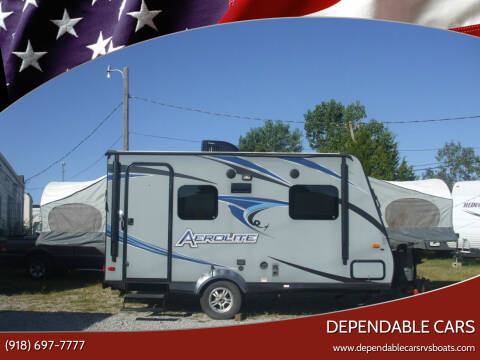 2013 AEROLITE 15ft & 23ft RV "POP-OUTS" for sale at DEPENDABLE CARS in Mannford OK