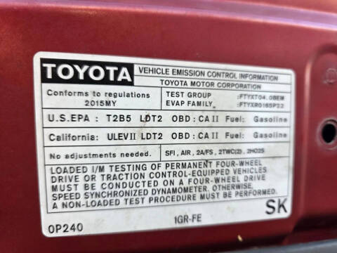 2015 Toyota Tacoma V6