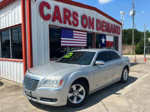 2012 Chrysler 300 for sale at Cars On Demand 3 in Pasadena TX
