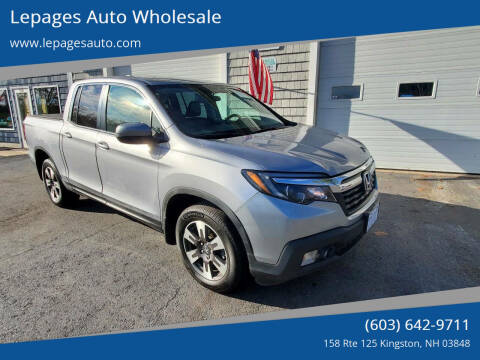 2019 Honda Ridgeline for sale at Lepages Auto Wholesale in Kingston NH