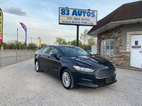 2014 Ford Fusion Hybrid for sale at 83 Autos in York PA