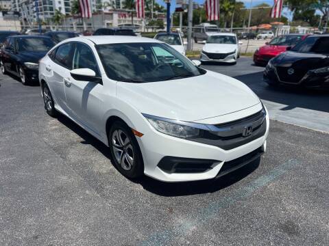 2018 Honda Civic for sale at THE SHOWROOM in Miami FL