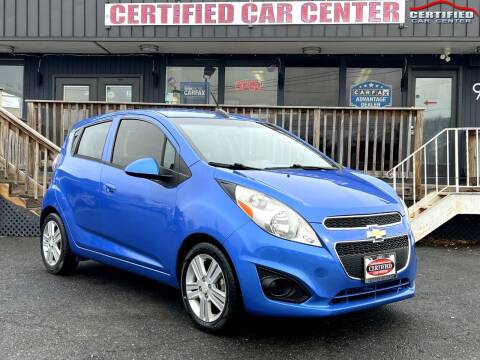 2015 Chevrolet Spark for sale at CERTIFIED CAR CENTER in Fairfax VA