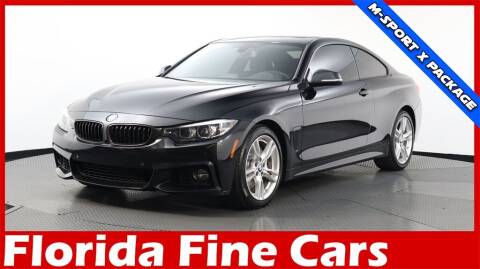 2019 BMW 4 Series for sale at Florida Fine Cars - West Palm Beach in West Palm Beach FL