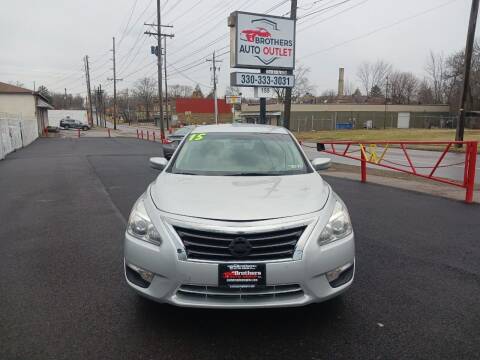 2015 Nissan Altima for sale at Brothers Auto Group - Brothers Auto Outlet in Youngstown OH