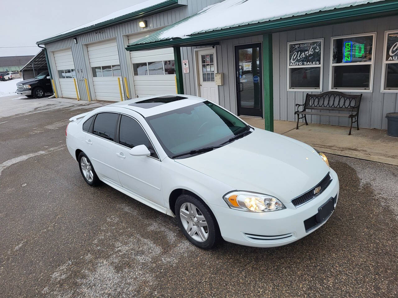 2012 Chevrolet Impala for sale at Clarks Auto Sales Inc in Lakeview, MI