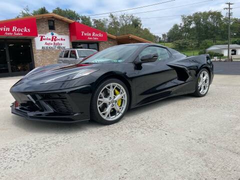 2022 Chevrolet Corvette for sale at Twin Rocks Auto Sales LLC in Uniontown PA