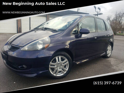 2008 Honda Fit for sale at New Beginning Auto Sales LLC in Lebanon TN