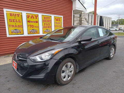 2016 Hyundai Elantra for sale at Mack's Autoworld in Toledo OH