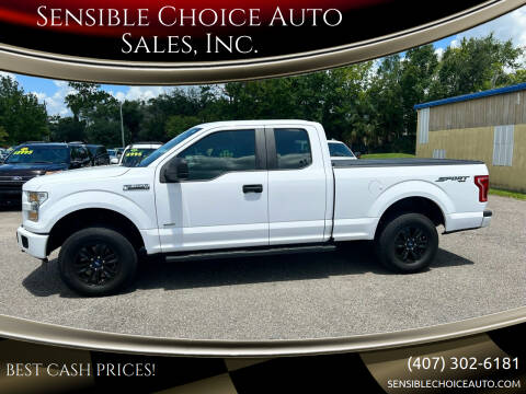 2016 Ford F-150 for sale at Sensible Choice Auto Sales, Inc. in Longwood FL