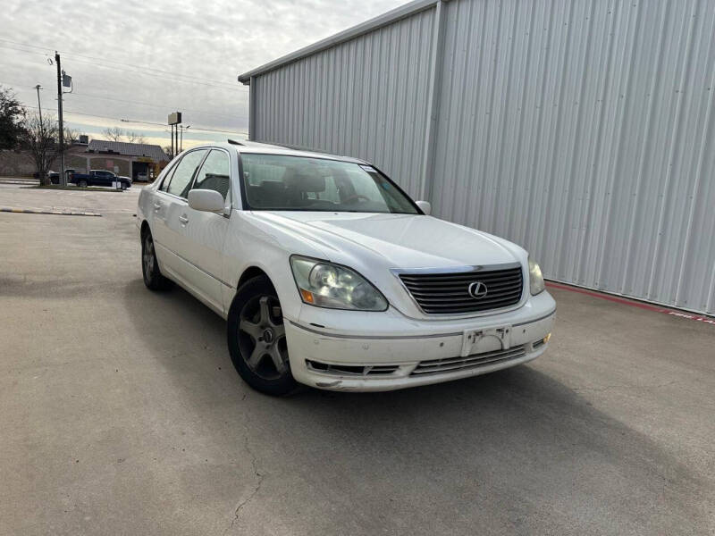 Used 2004 Lexus LS 430 with VIN JTHBN36FX40168286 for sale in Dallas, TX