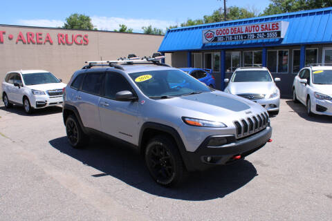 2016 Jeep Cherokee for sale at Good Deal Auto Sales LLC in Aurora CO