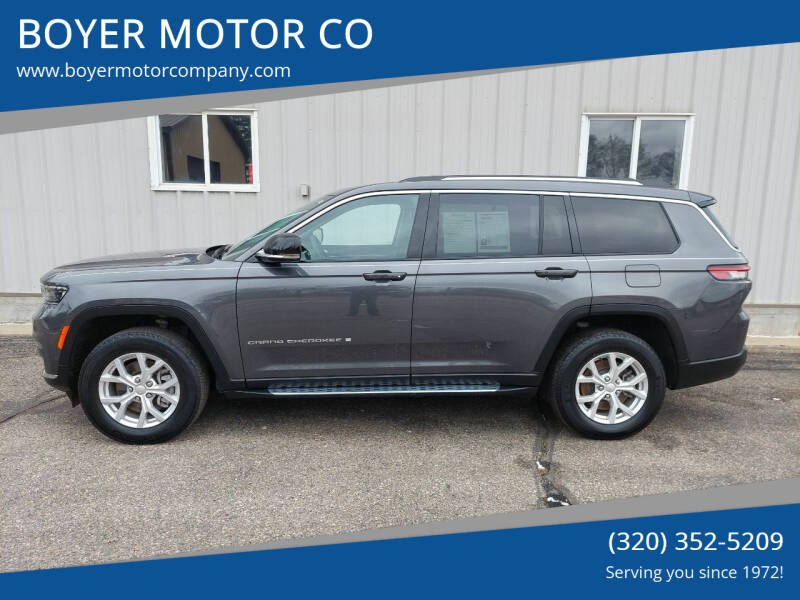 2023 Jeep Grand Cherokee L for sale at BOYER MOTOR CO in Sauk Centre MN