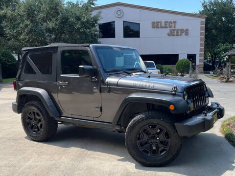 2017 Jeep Wrangler Willys Wheeler