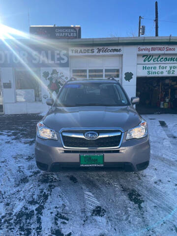 2015 Subaru Forester for sale at Village Motor Sales Llc in Buffalo NY