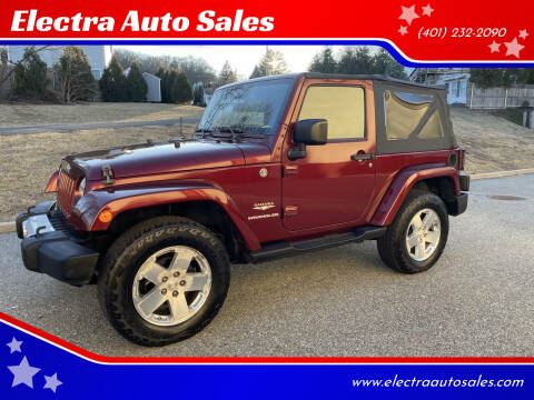 2008 Jeep Wrangler for sale at Electra Auto Sales in Johnston RI